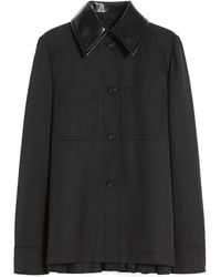 Sportmax - Superbo Button-Up Overshirt - Lyst