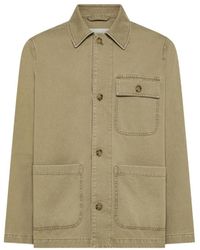 Seventy - Buttoned Patch-Pocket Overshirt - Lyst