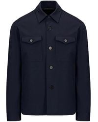 Harris Wharf London - Long-Sleeved Shirt Jacket - Lyst