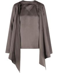 Loulou de Saison - Gala Scarf-Insert Blouse - Lyst