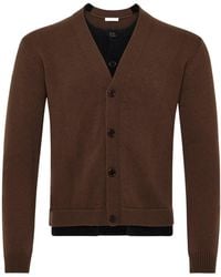 JW Anderson - Jw Anderson V-Neck Layered Cardigan - Lyst