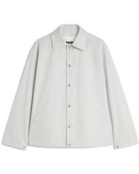 Jil Sander - Logo-Print Cotton Taffeta Jacket - Lyst