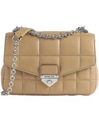 Michael Kors - Michael Soho Chain-Linked Quilted Crossbody Bag - Lyst