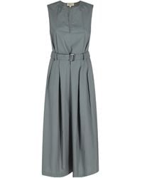 Woolrich - Belt V-Neck Dress - Lyst
