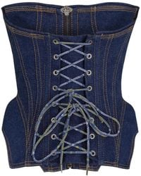 Vivienne Westwood - Denim Cobrax Corset - Lyst