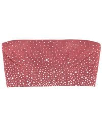 Alex Perry - Crystal-Embellished Bustier Top - Lyst