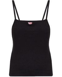 DIESEL - Logo Vest - Lyst