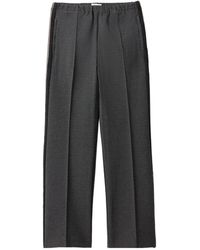 Miu Miu - Side Stripe Trousers - Lyst