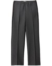 Miu Miu - Side Stripe Trousers - Lyst