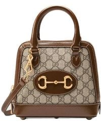 Gucci - Horsebit 1955 Mini Top Handle Bag - Lyst