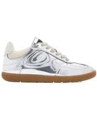 Ganni - Panelled Sneakers - Lyst