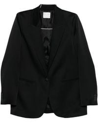 forte_forte - Single-Breasted Notched Jacket - Lyst