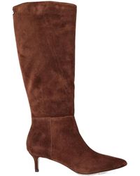Ralph Lauren - Suede Knee-High Boot - Lyst