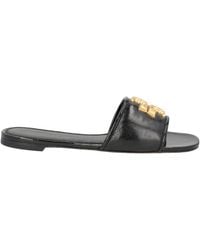 Tory Burch - Minimalist Square Toe Slippers - Lyst