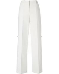 Fendi - Straight-Leg Pleated Trousers - Lyst