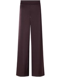 Johanna Ortiz - Satin Wide-Leg Pants - Lyst
