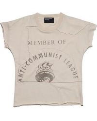 Enfants Riches Deprimes - Graphic-Print Raw-Cut T-Shirt - Lyst