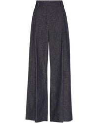 Brunello Cucinelli - Straight-Leg Box-Pleat Trousers - Lyst