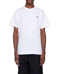 Ambush - Logo-Embroidered Crew-Neck T-Shirt - Lyst