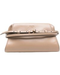 Moschino - Buckle-Detail Clutch Bag - Lyst