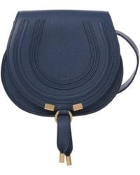 Chloé - Chloé Marcie Foldover Small Saddle Bag - Lyst