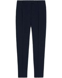 Max Mara - Jerta Pressed-Crease Tailored Trousers - Lyst