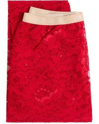 Valentino - Rebrodé Lace Tights - Lyst