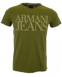 Armani Jeans - Logo Short-Sleeved T-Shirt - Lyst
