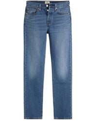 Levi's - High-Rise Straight-Leg Jeans - Lyst