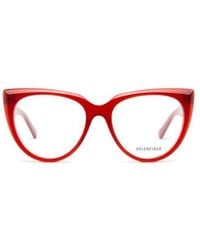 Balenciaga - Eyewear Cat-Eye Frame Glasses - Lyst
