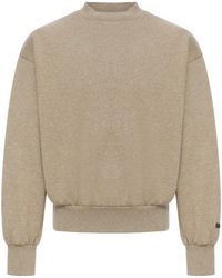 Fear Of God - Logo-Appliqu Crew-Neck Sweatshirt - Lyst