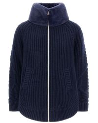 Herno - Knitted Fur Coat - Lyst
