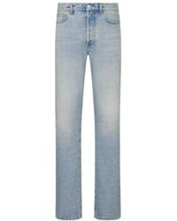 Dior - Homme Logo Patch Straight Leg Jeans - Lyst