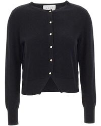 Kaos - Buttoned Crew Neck Cardigan - Lyst