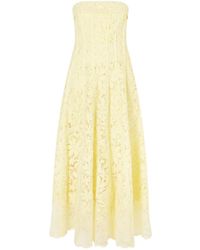 Jonathan Simkhai - Imogen Cotton-Lace Midi Dress - Lyst