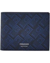 Ferragamo - Ferragamo Monogram Bifold Wallet - Lyst