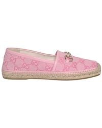Gucci - With Horsebit Espadrilles - Lyst