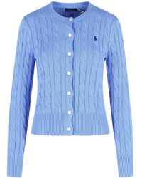 Polo Ralph Lauren - Cable-Knit Cardigan - Lyst
