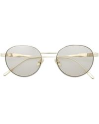 Moncler - Subtila Round Sunglasses - Lyst