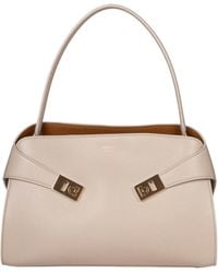 Ferragamo - Hug Sh Shoulder Bag - Lyst