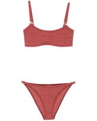 Hunza G - Iris Two-Piece Crinkle Bikini Set - Lyst