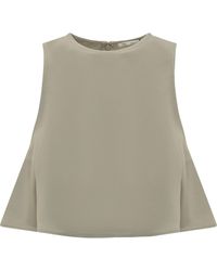 Ami Paris - Solid Crew Neck Top - Lyst