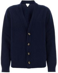 Bottega Veneta - Cashmere Cardigan With Knot Buttons - Lyst