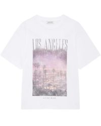 Anine Bing - Cade Tee Los Angeles - Lyst