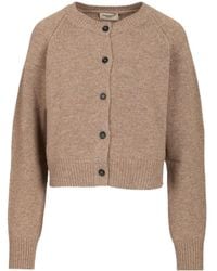 Weekend by Maxmara - Button-Up Wool Cardigan - Lyst