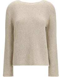 The Row - Long-Sleeved Sweater - Lyst