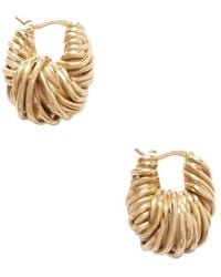 Bottega Veneta - Logo Earrings - Lyst