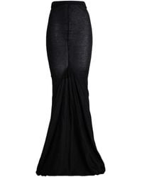 Rick Owens - Simple Solid-Color Stretch Skirt - Lyst