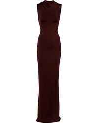 Victoria Beckham - Draped Jersey Gown - Lyst