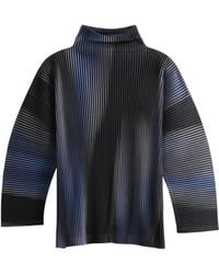 Homme Plissé Issey Miyake - Blend Of Lights Pleated Top - Lyst